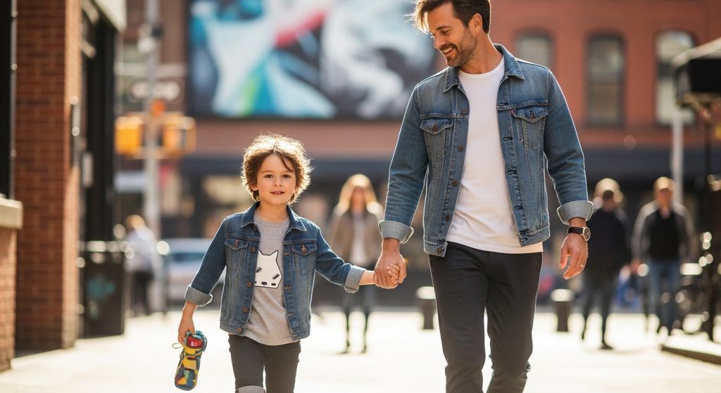 Casual Cool — Everyday Father and Son Outfits