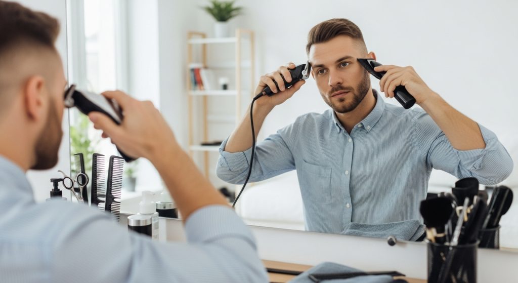 DIY Touch-Ups Between Barber Visits