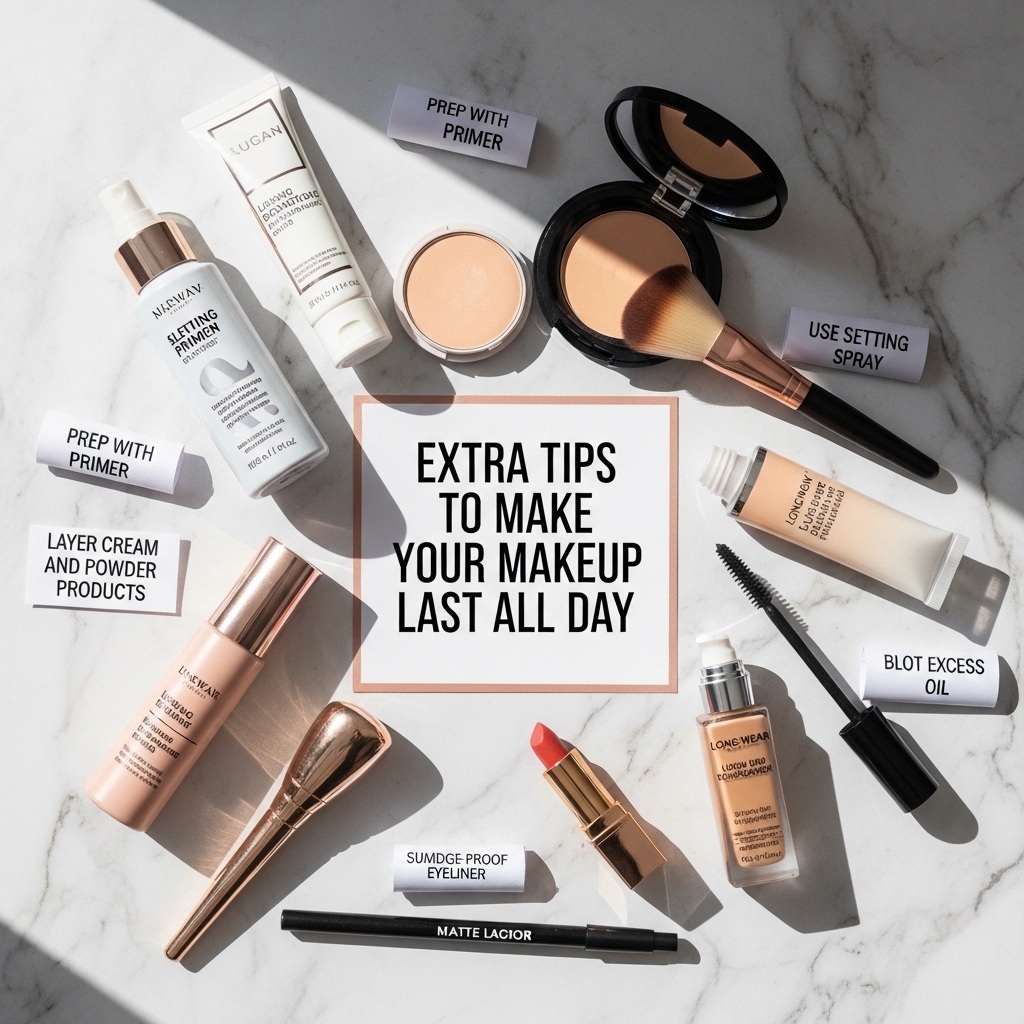 Extra Tips to Make Your Makeup Last All Day