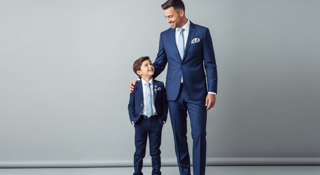 Formal & Photoshoot-Ready Father-Son Outfits