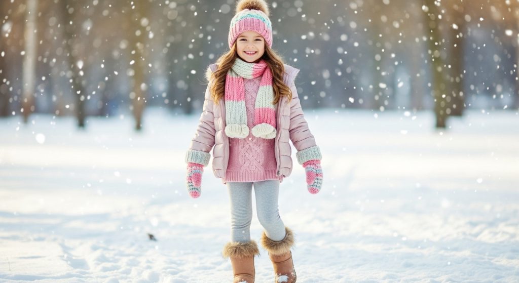 Kids Outfit Winter Girl
