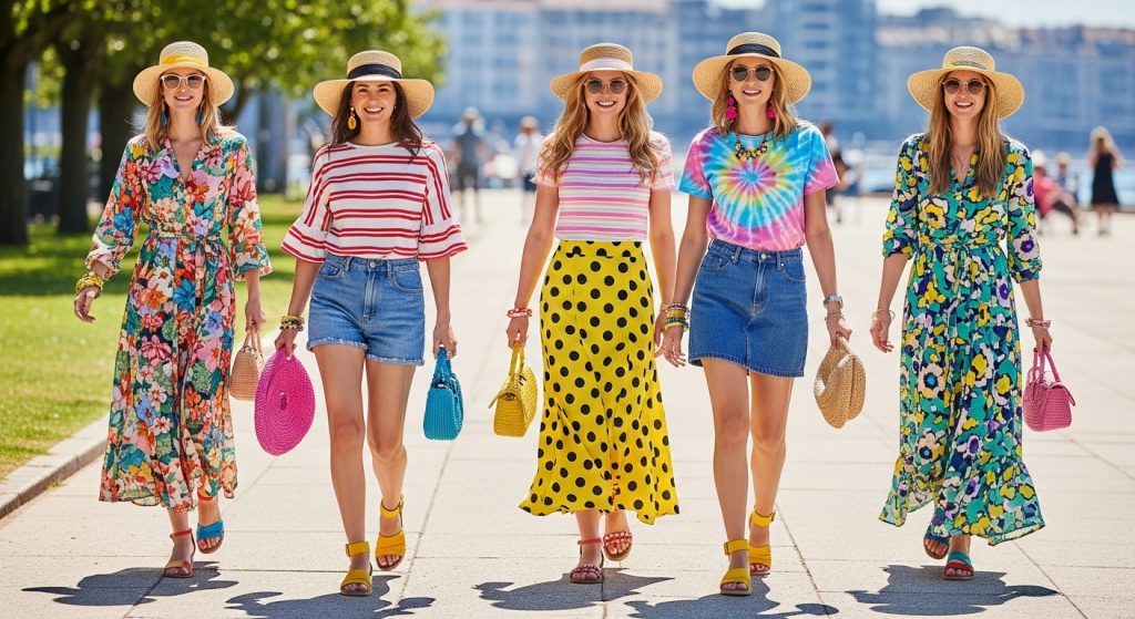 Patterns, Colors, and Prints Make Summer Fun