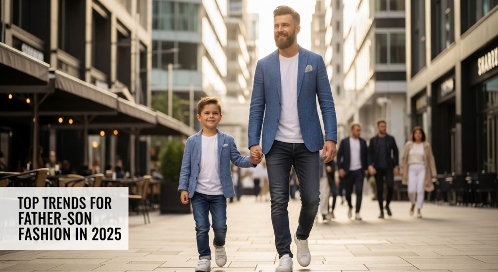 Top Trends for Father-Son Fashion in 2025