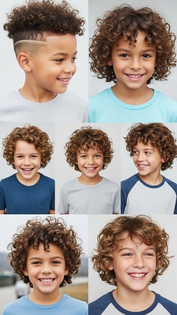 Curly Hair Styles for Boys (Natural & Playful)