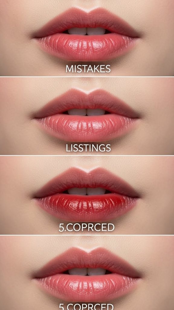 Lipstick Mistakes to Avoid