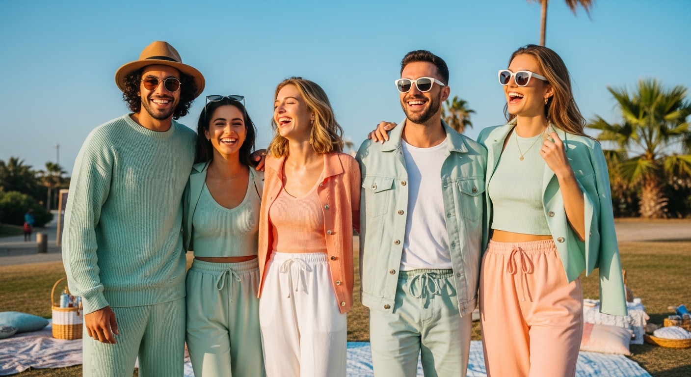 Matching Summer Outfits for Friends