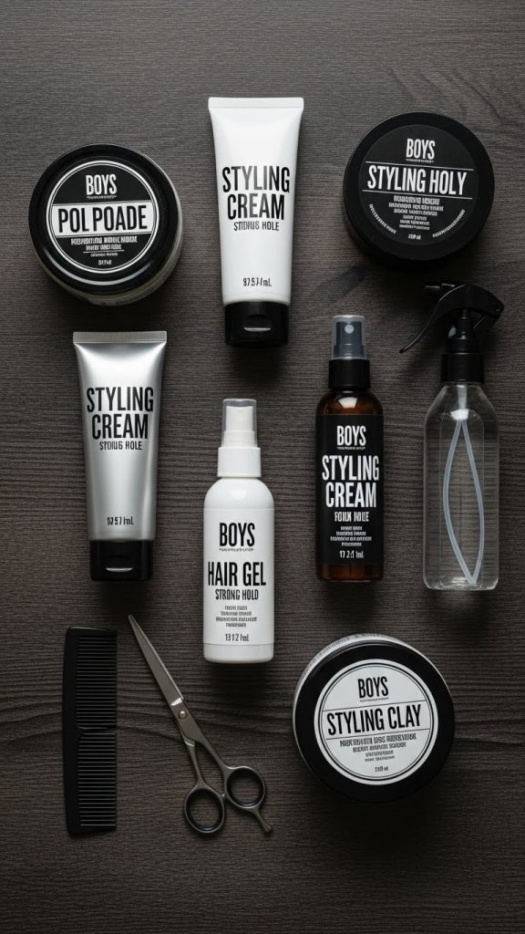 Products to Style Haircut for Boys (Optional but Useful)