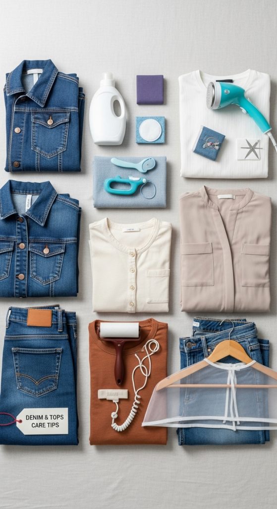 Tips for Keeping Your Denim & Tops Looking Fresh