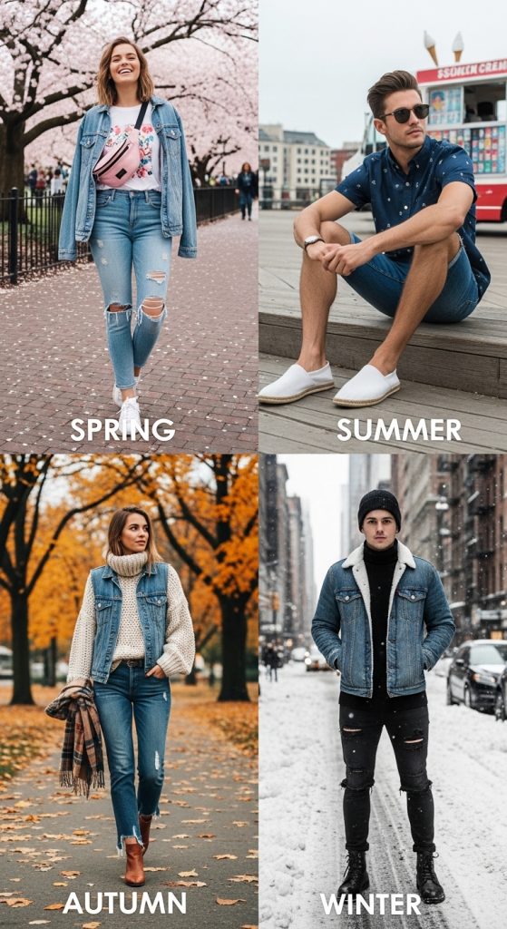 Trendy American Denim Combos for Every Season