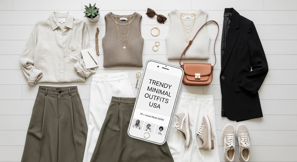 Trendy Minimal Outfits USA