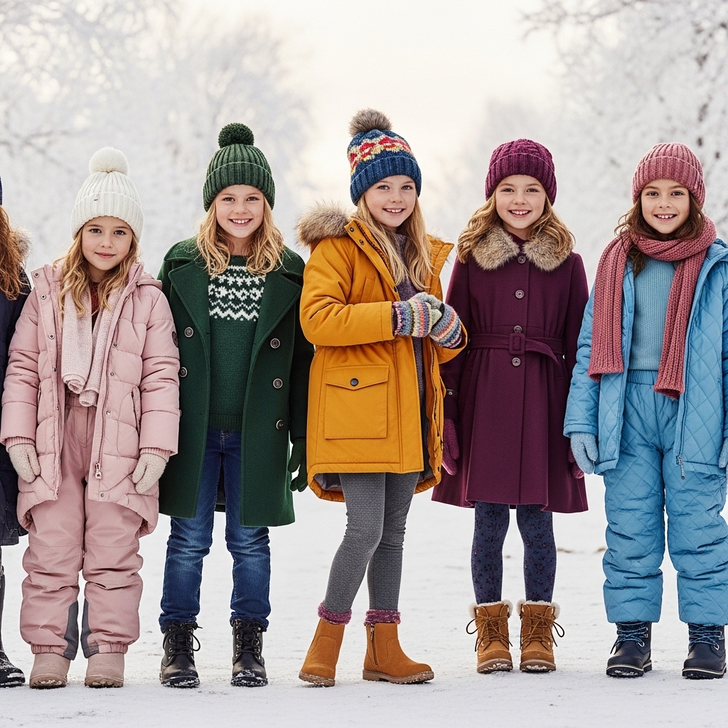 Color Trends for Girls’ Winter Outfits