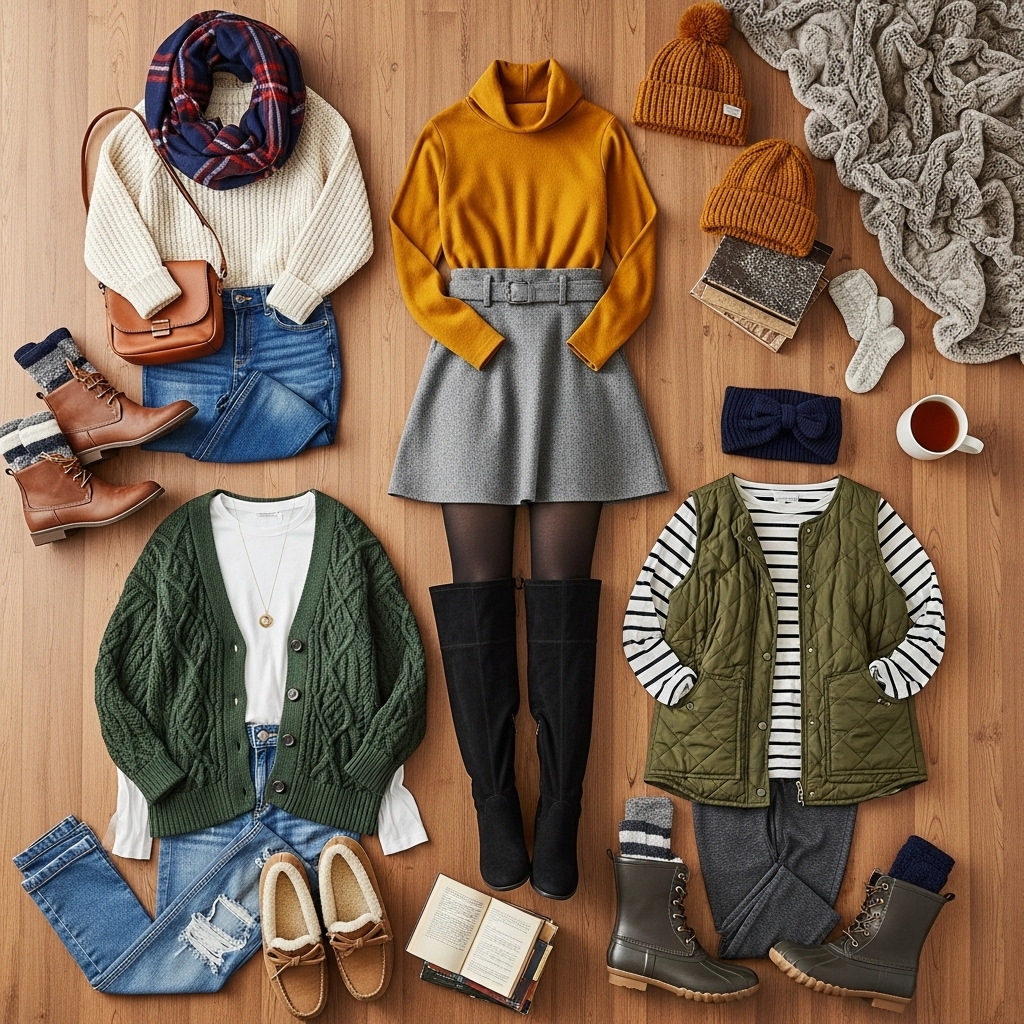Cute and Cozy Everyday Winter Outfits