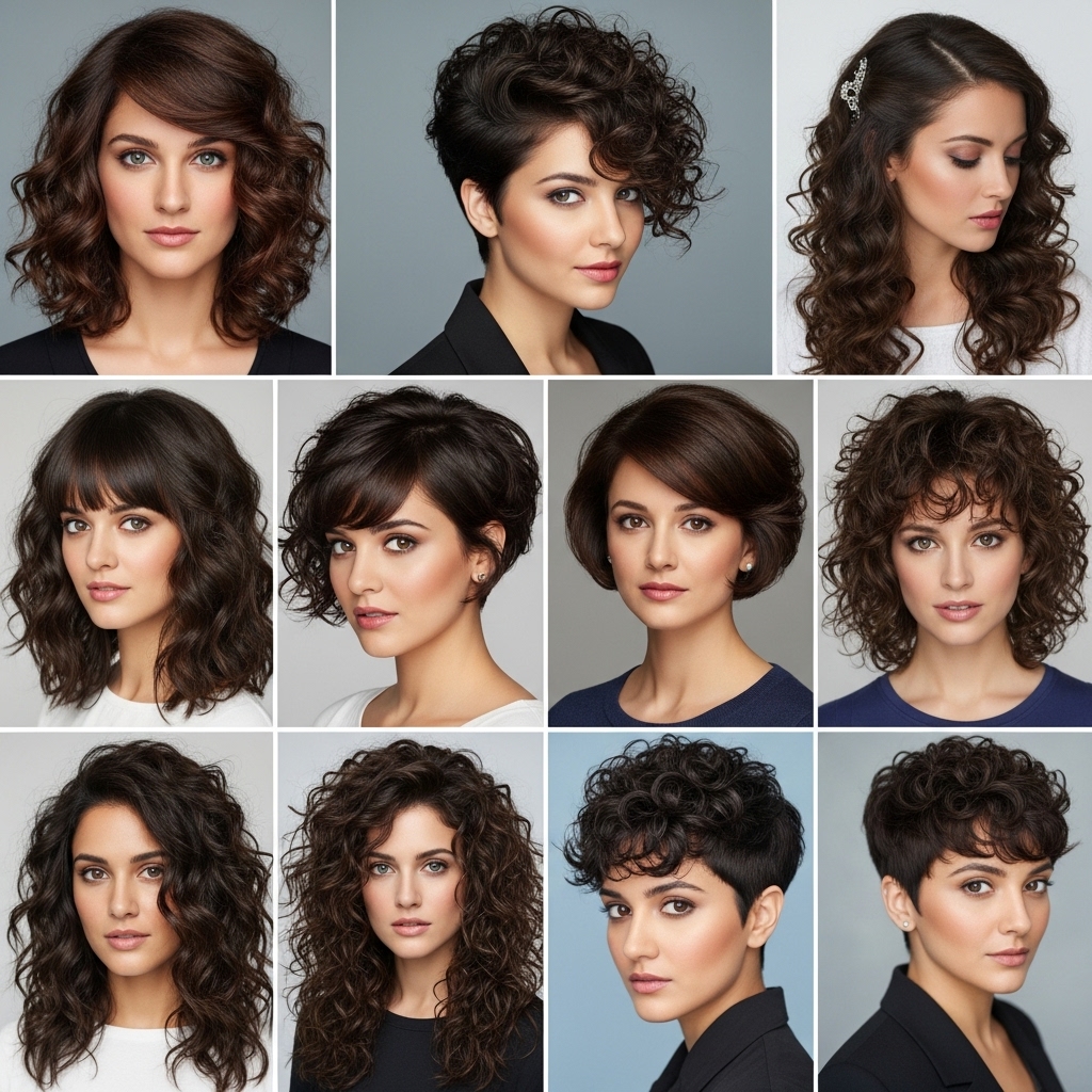 Hair Cutting Styles for Indian Women with Curly Hair