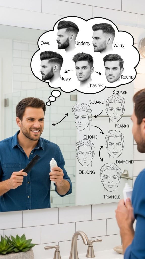 How to Choose the Best Men Hairstyle for Your Face Shape