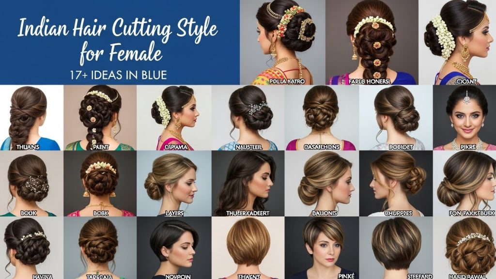 Indian Hair Cutting Style for Female