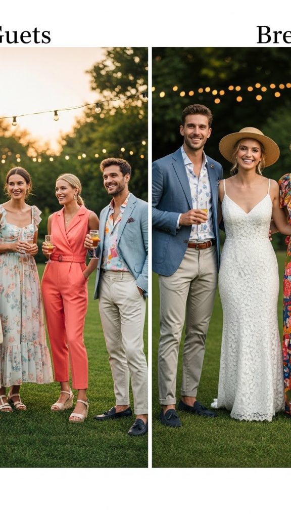Outfits for Summer Wedding Guests vs Close Family