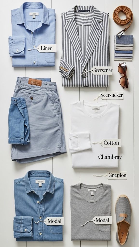 Summer Outfit Fabrics Every Man Should Choose