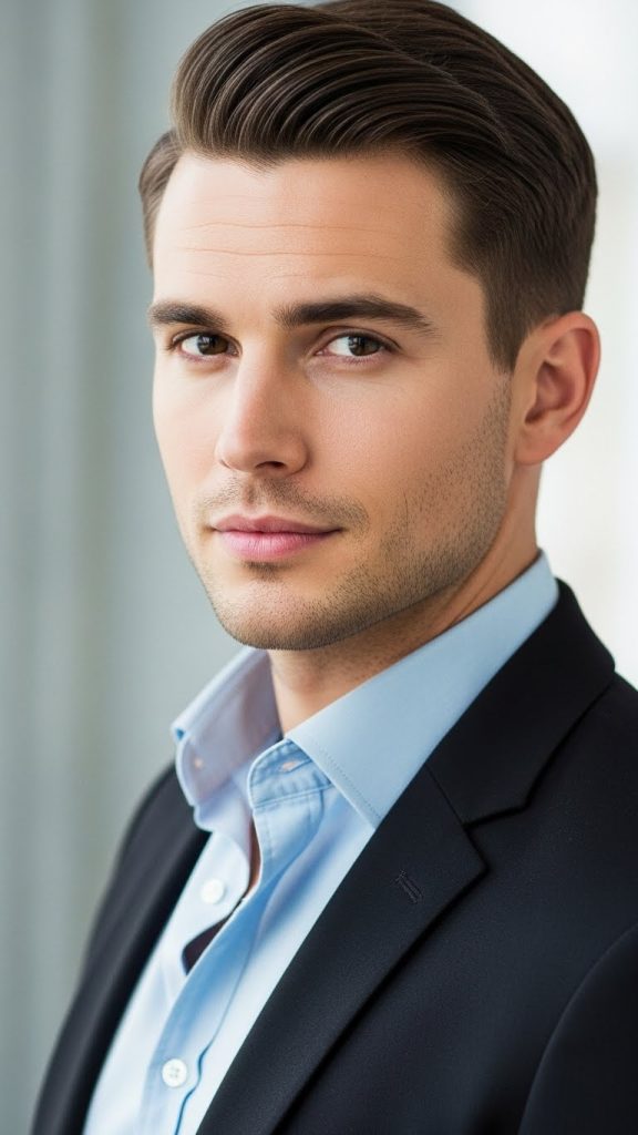 The Classic Side Part