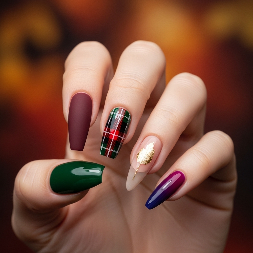 Fall Nail Shapes That Are Trending