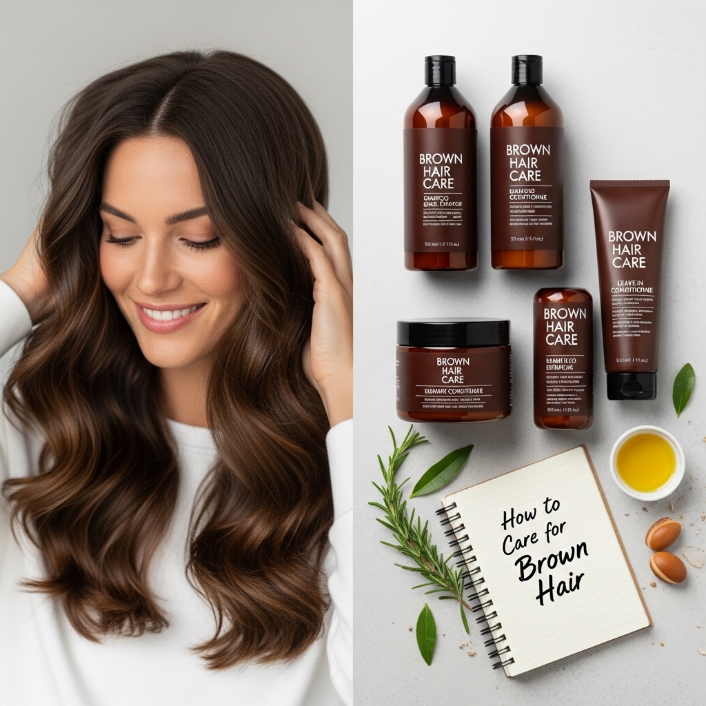 How to Care for Brown Hair