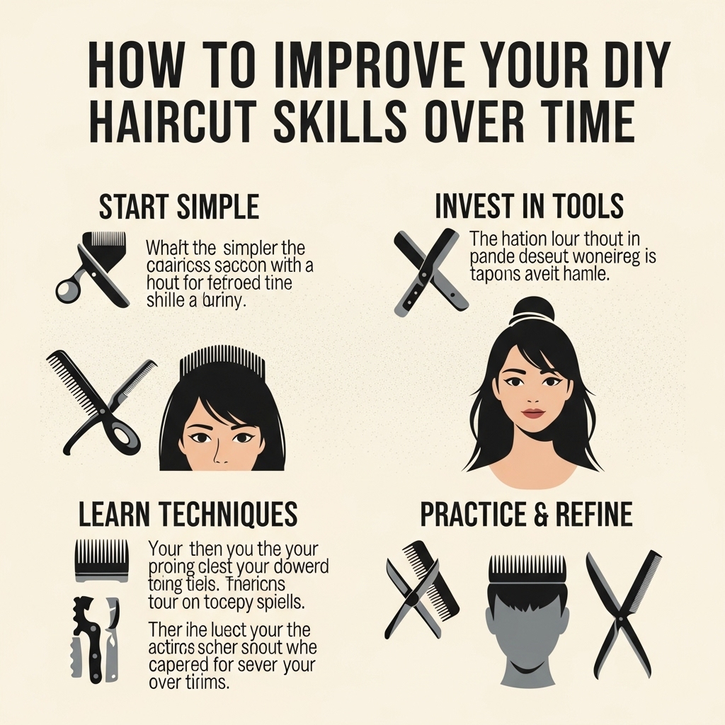 How to Improve Your DIY Haircut Skills Over Time
