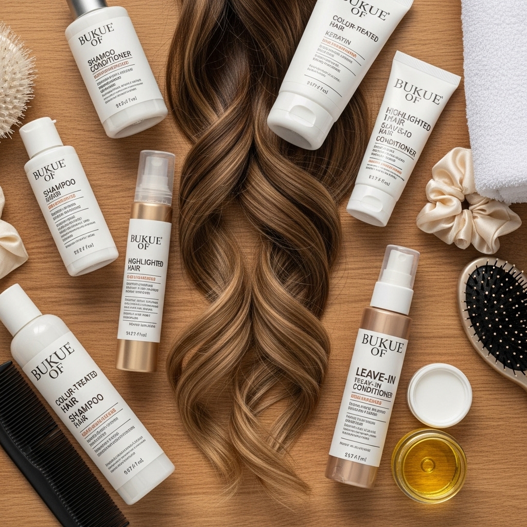 Maintenance Tips for Highlighted Brown Hair