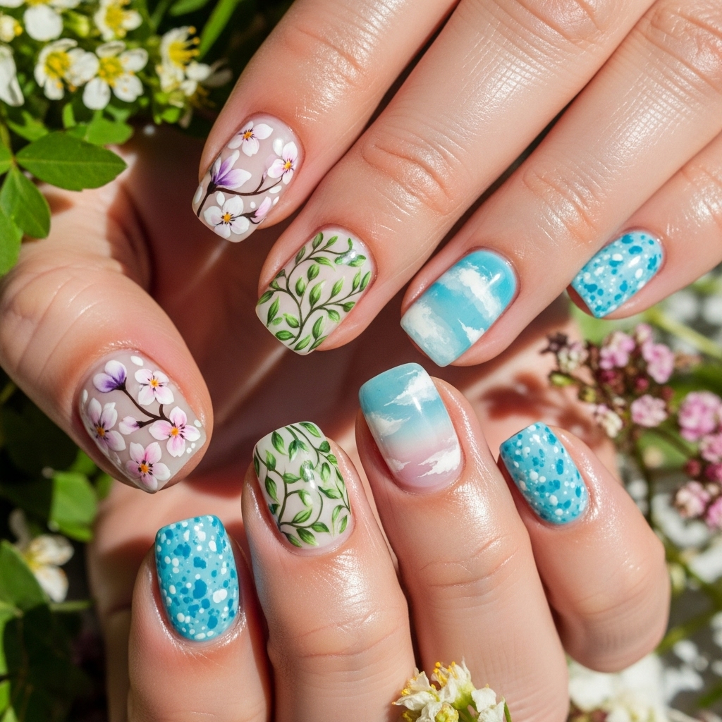  Spring Nail Trends Inspired by Nature