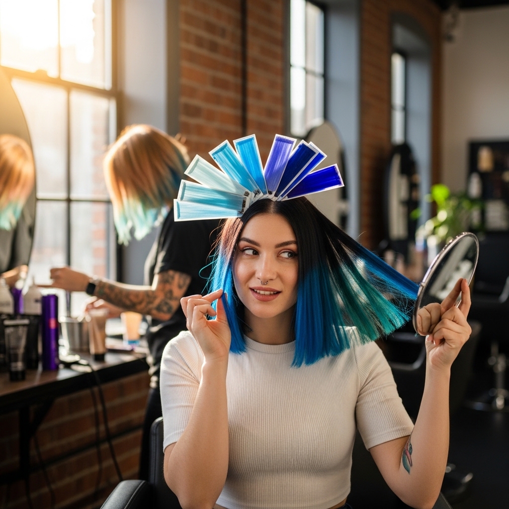 Choosing the Perfect Shade of Blue Hair