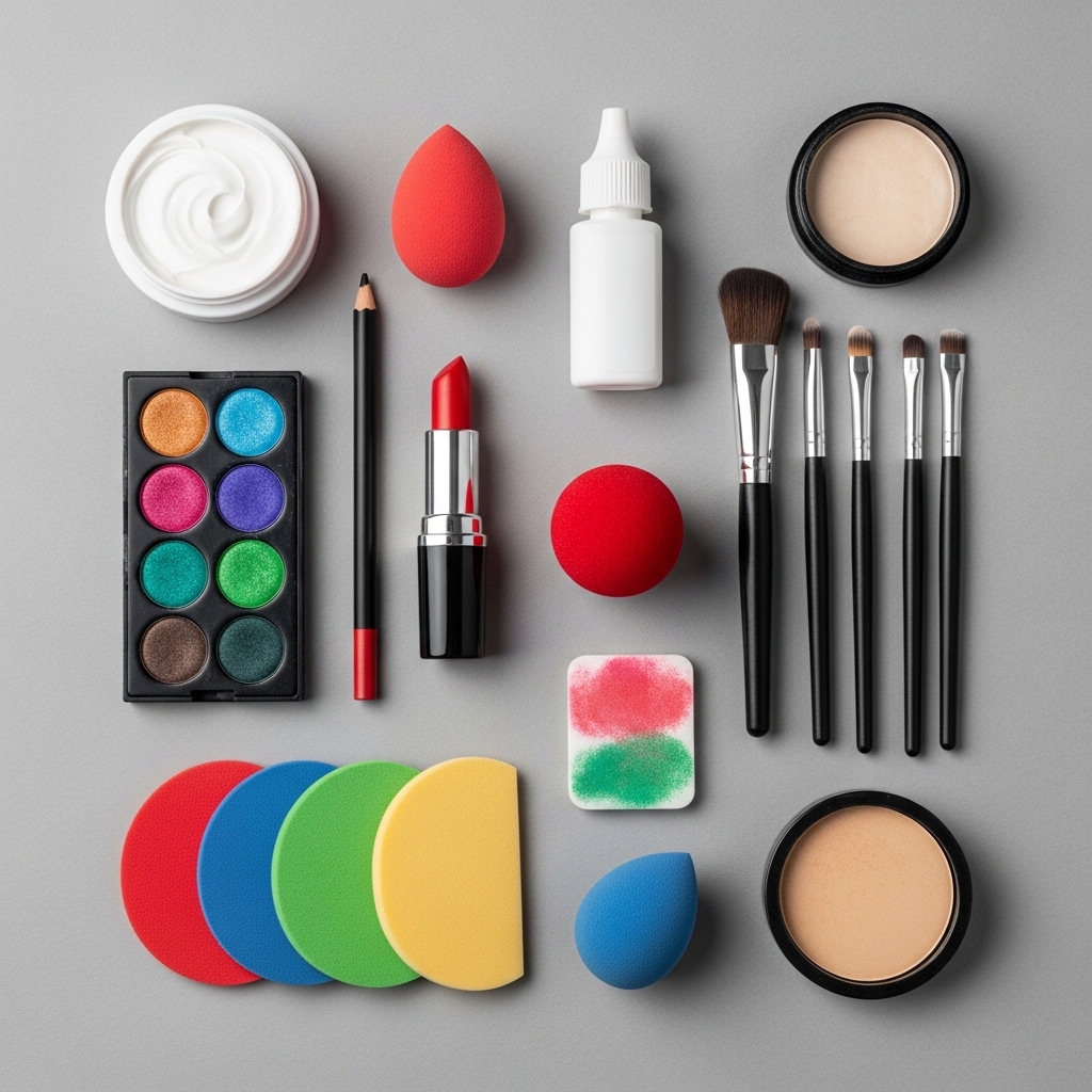 Essential Products for Clown Makeup