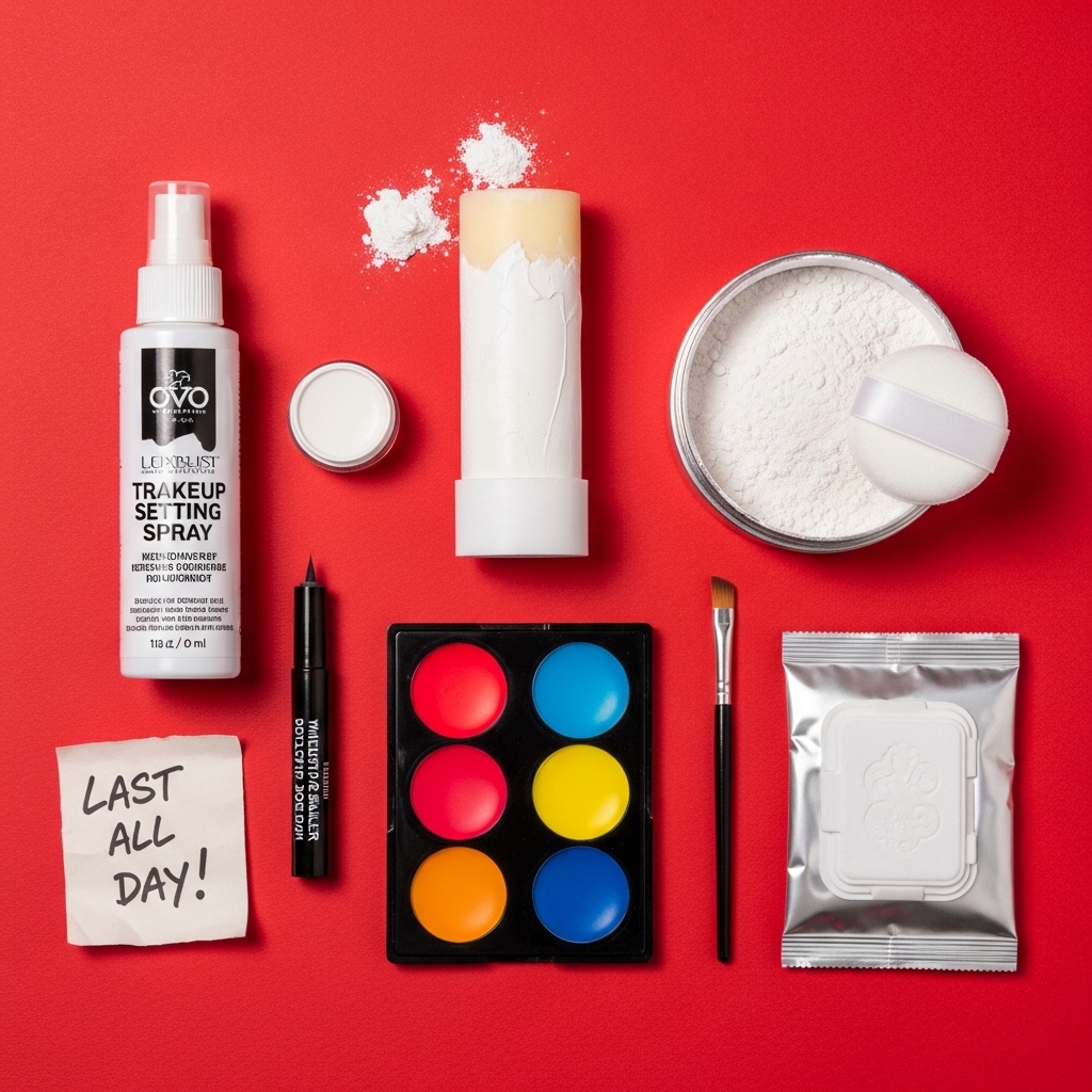 How to Make Clown Makeup Last All Day