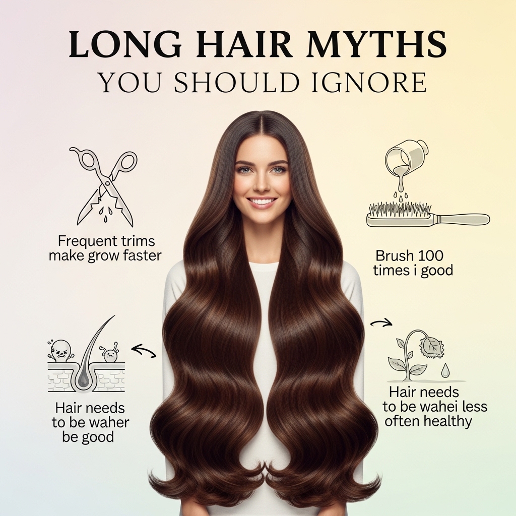 Long Hair Myths You Should Ignore