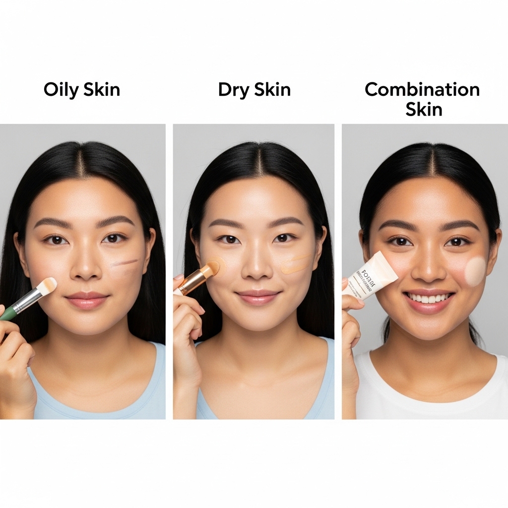 Makeup Routine for Different Skin Types