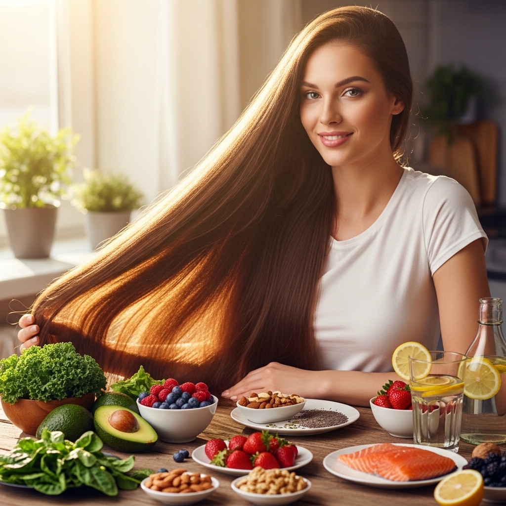 Nutrition and Long Hair Growth