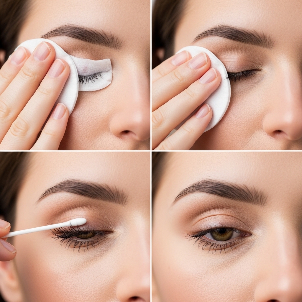 Removing Eye Makeup Properly