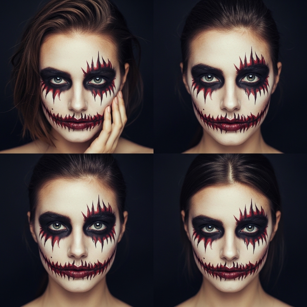 Scary Halloween Makeup Ideas