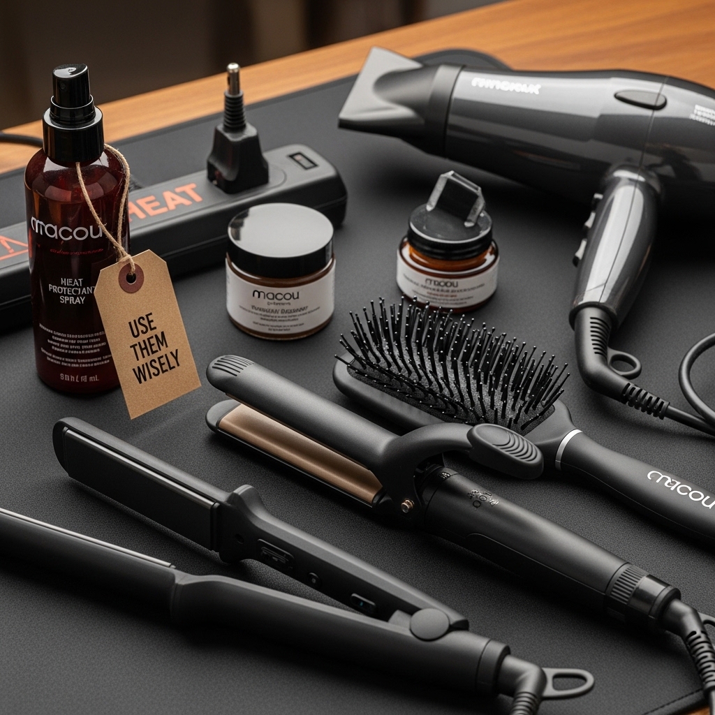 Styling Tools and Heat Use Them Wisely