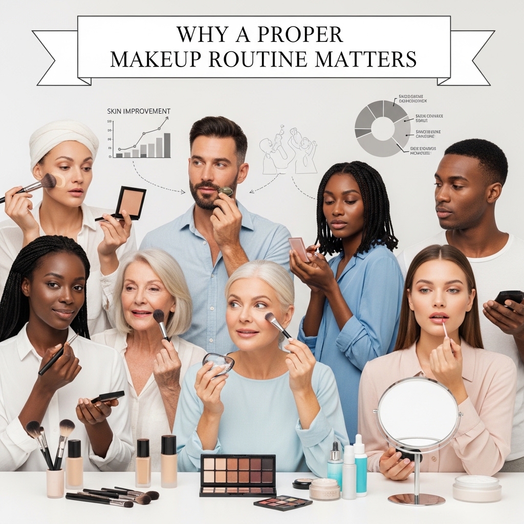 Why a Proper Makeup Routine Matters