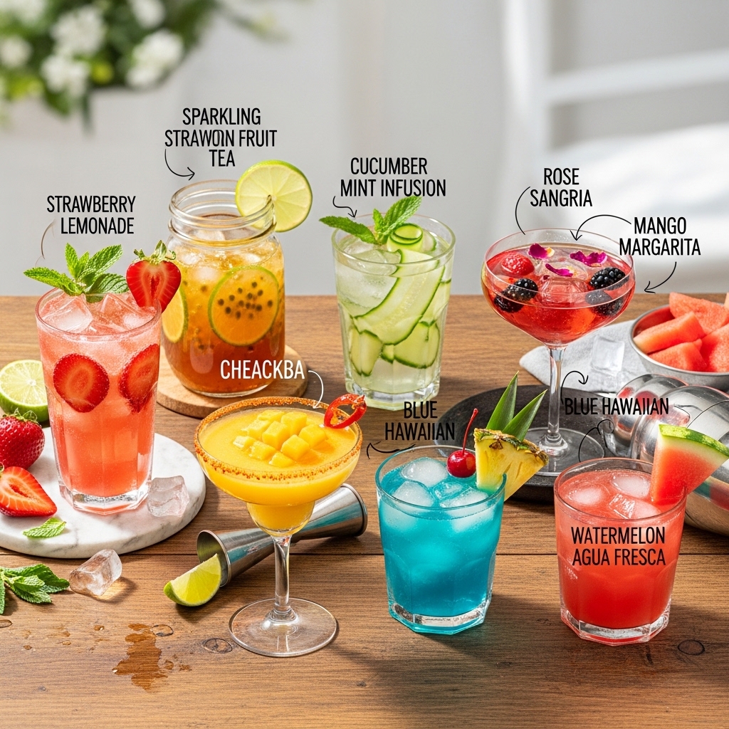 7 Must-Try Summer Drinks Recipes