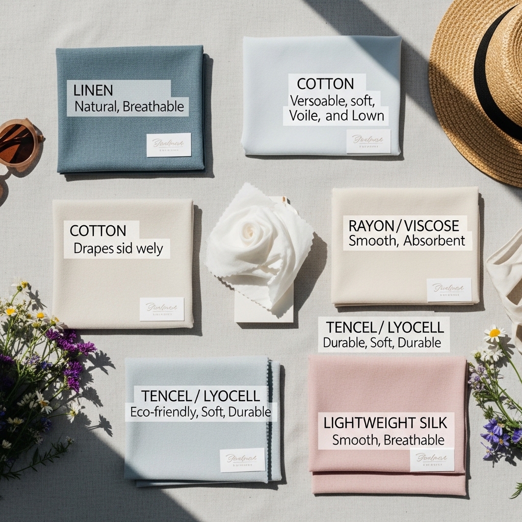 Best Fabrics for Summer Dresses