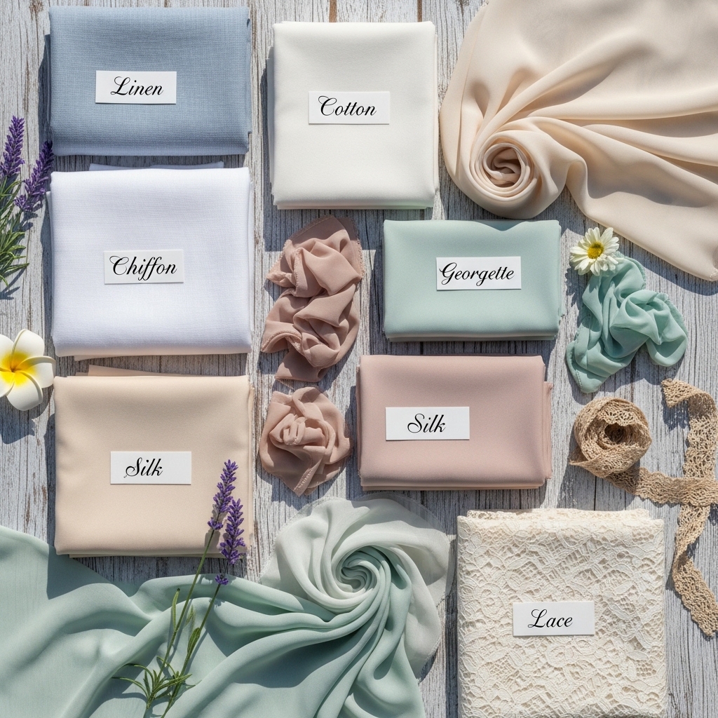 Best Fabrics for Summer Wedding Outfits