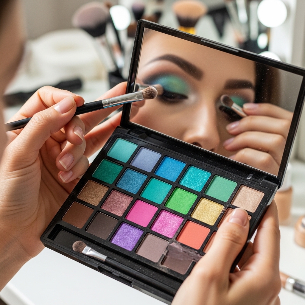 Building Looks with a Makeup Palette