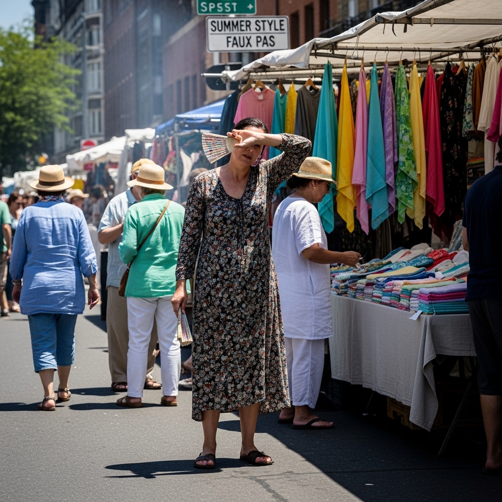 Common Summer Style Mistakes      Ignoring Fabric Choice