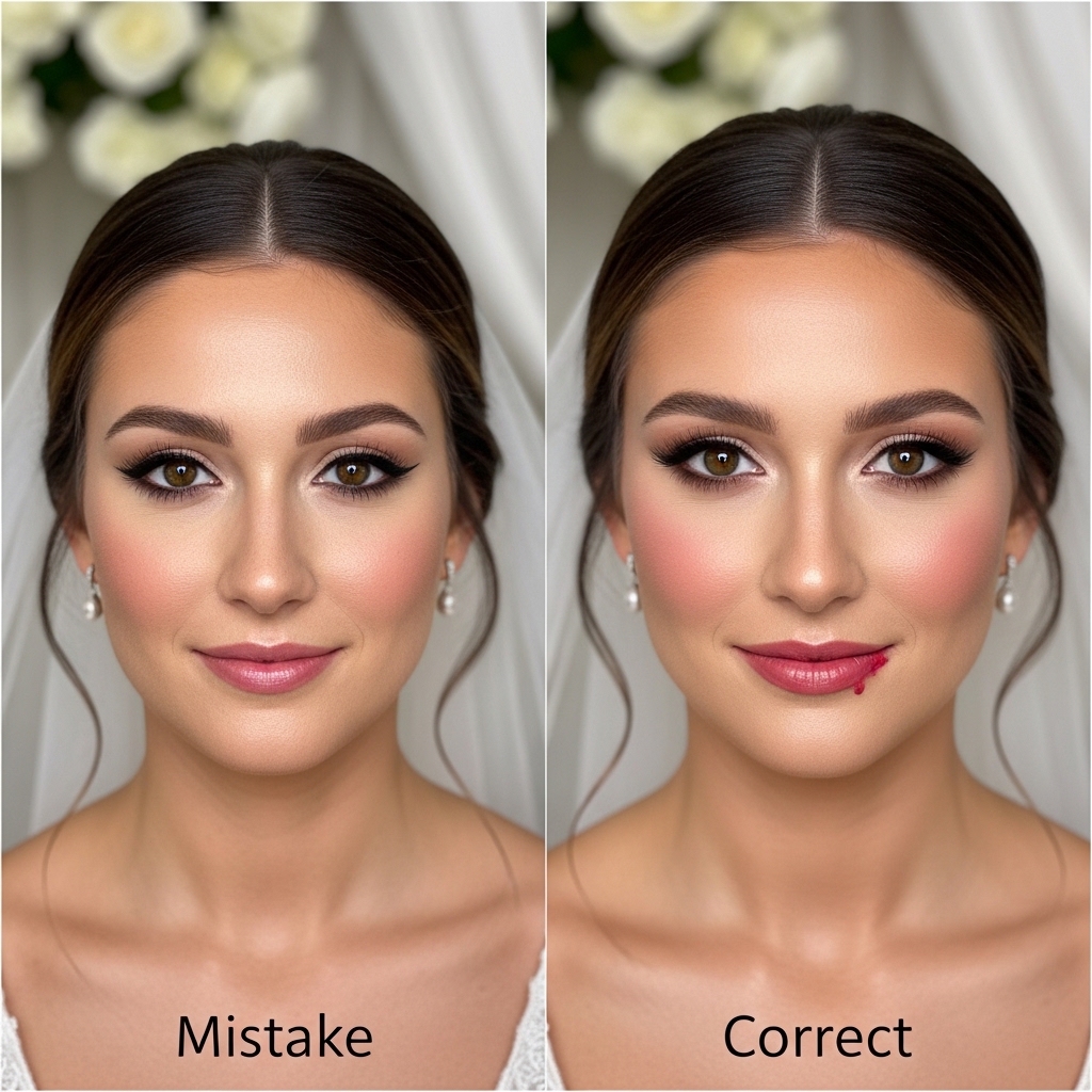 Common Wedding Makeup Mistakes