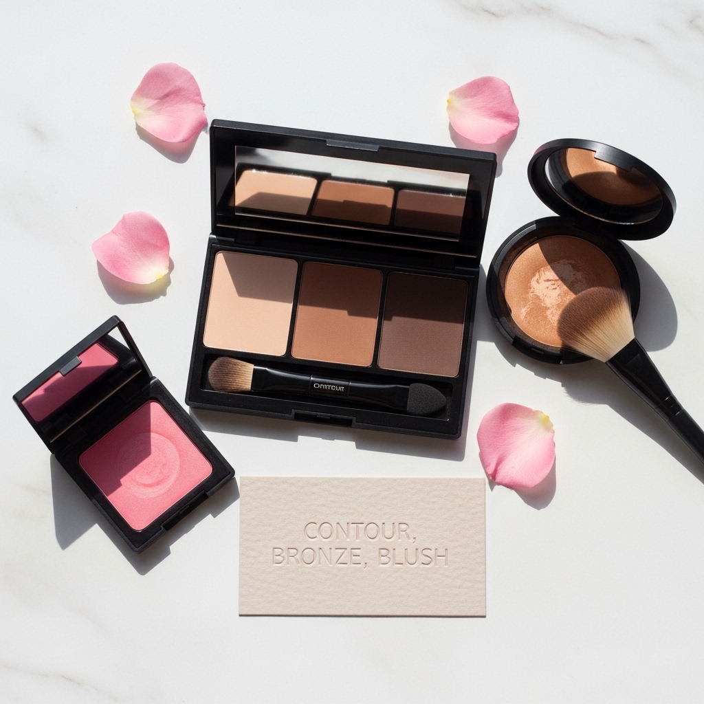 Contour, Bronze, and Blush