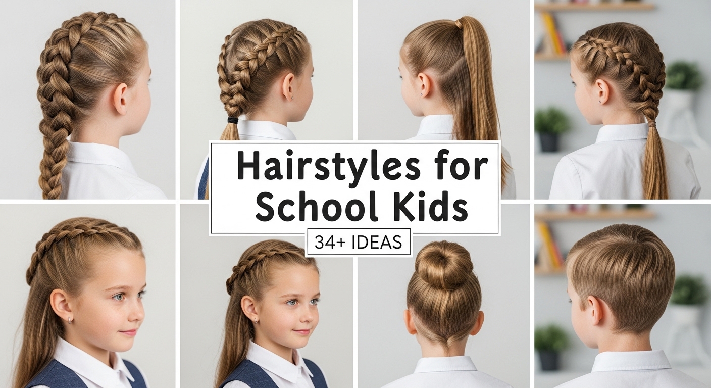 Hairstyle for School Kids