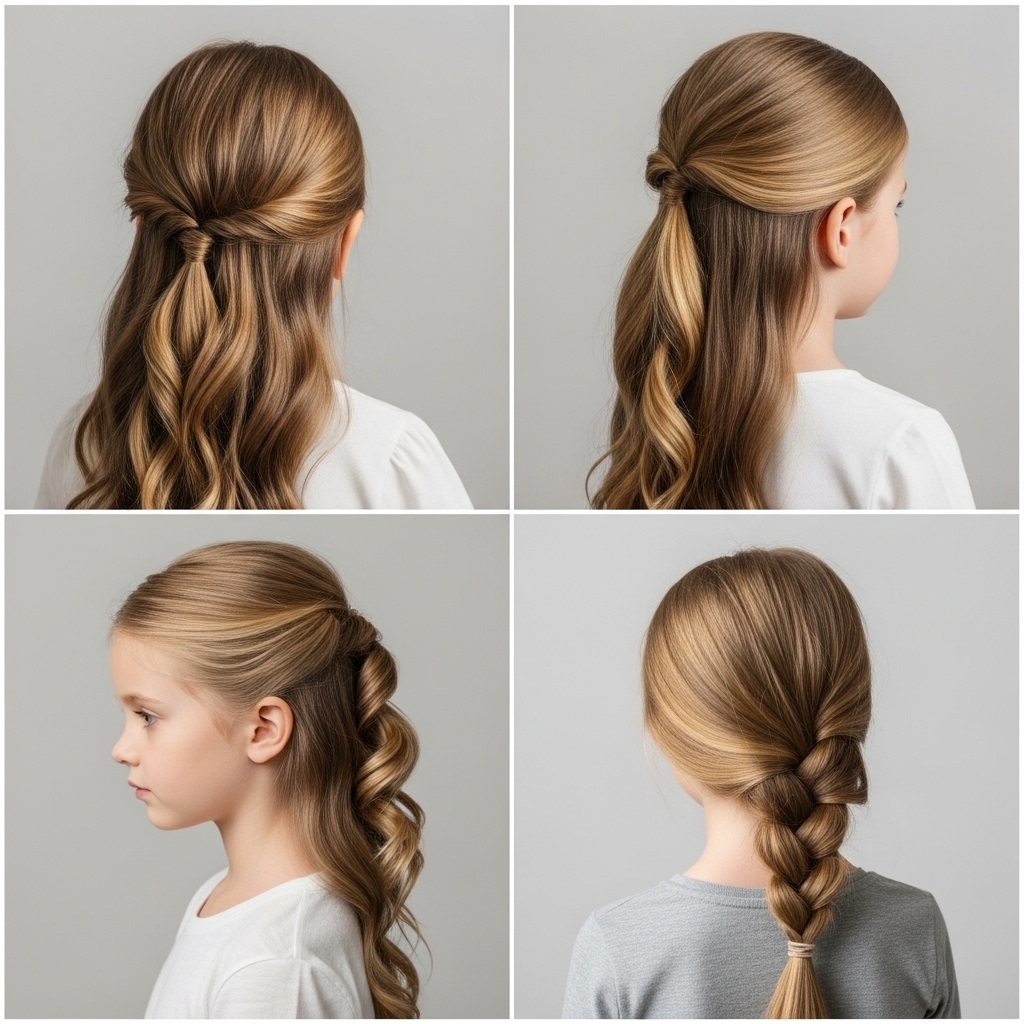 Hairstyles for Long Hair Kids
