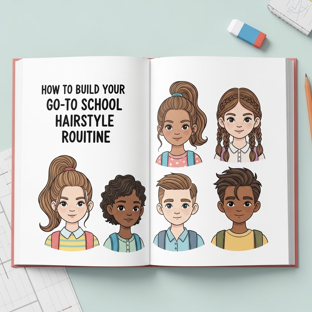 How to Build Your Go-To School Hairstyle Routine