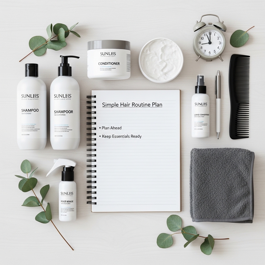 How to Create a Simple Hair Routine