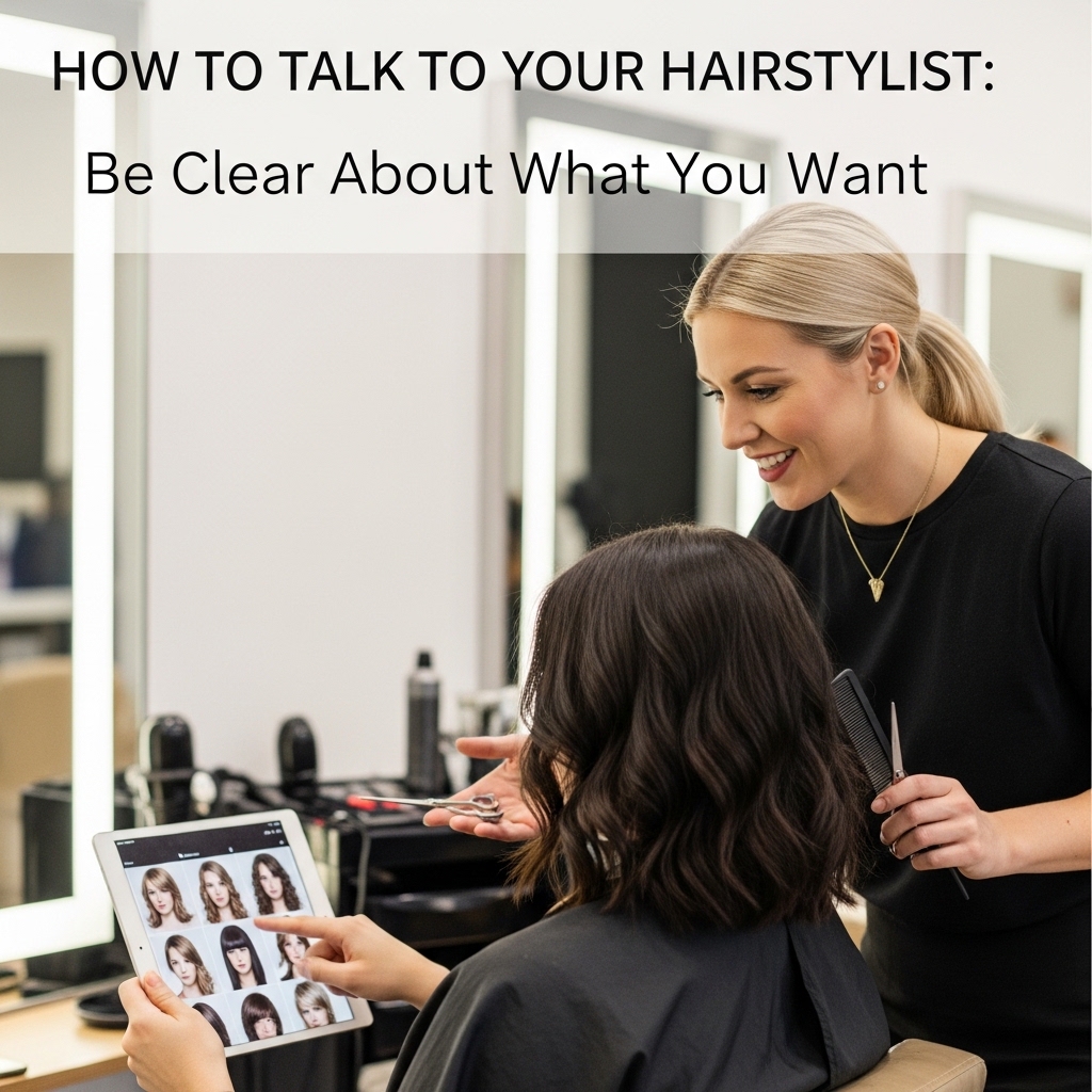 How to Talk to Your Hairstylist