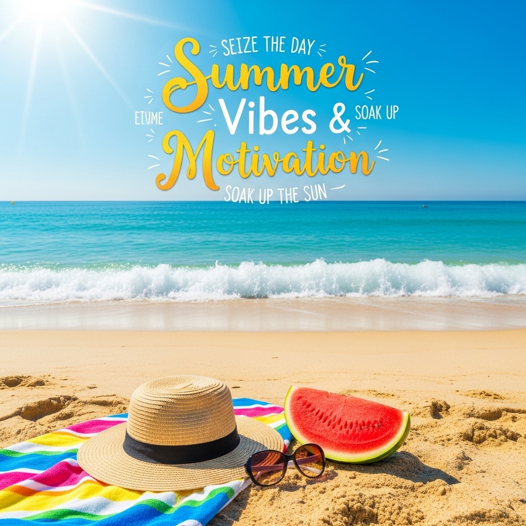 Inspirational Summer Quotes Motivation & Vibes